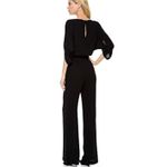 Diane Von Furstenberg  Black‎ Lucy Jumpsuit Boatneck Dolman Sleeve Size 10 Photo 8