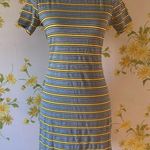 Le lis crisscross back tee mini dress size M Photo 3
