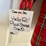 Requirements - Adorable Red Plaid Shacket - Brand new condition! Photo 5