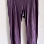 Soma  Leggings Womens Large Purple 7/8 Gym Active Workout Sporty Travel Yoga‎ Photo 0
