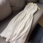 NWT snidel elegant sleeveless irregular waisted hollow shirt dress Size 0 Photo 2