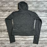 Old Navy Active Women Cozecore Cropped Scuba Hoodie Grey Gray S SM Small ST TALL Photo 4