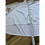 Bryn Walker  Blouse Womens Oversized White Button Down Long Sleeve Designer Cotto Photo 3