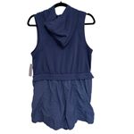 Anthropologie NWT  Daily Practice Direct Kick Romper in Blue - Size S Petite Photo 3