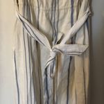 Joie  Almante Off Shoulder Striped Midi Dress Size Small‎ Cotton Photo 5