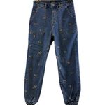 AQUA Adorable  Embroidered Jeans - Size 0/2, Boutique Chic Photo 1