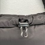 Wilo The Label | Black Puffer Scrunch Top Tote w/ Crossbody Photo 5