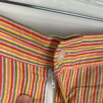 Urban Renewal  Remnants Rainbow Striped Linen High Rise 90’s Short Women’s Sz L Photo 4