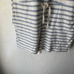 Old Navy Romper Terry Cloth Medium Striped Tank Sleeveless Drawstring Pockets Photo 2