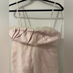 ZARA LIMITED EDITION  MIXED ORGANZA PINK MIDI DRESS SIZE S Photo 12