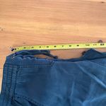 Pam & Gela Revolve  Women's Lace Up Navy Blue Jogger Tencel Pants Size Small Photo 8