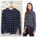 Chaser NWT Cozy Knit Long Sleeve Cropped Hoodie L Photo 1