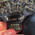 American Eagle  Outfitters Blue Plaid Mini Skirt Size Small Photo 2
