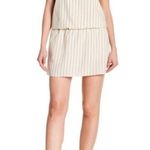 Haute Hippie NWT Womens Mirage Striped Mini Dress Size M Sleeveless Drop Waist Photo 0