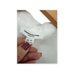 Beach Lunch Lounge | XS | Women's Short Sleeve Button Down Top Shirt Semi Sheer Photo 2