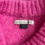 American Eagle Pink/Fuchsia Crew Neck Classic Knit Sweater - XS Photo 3