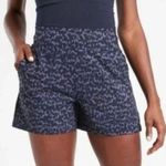 Athleta Brooklyn Printed Active Workout Training 4.5" Shorts Size 6 Photo 0