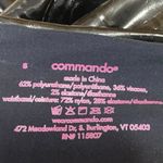 Commando Black Latex Faux Patent Leather High Waist Skinny Leggings Pants Size S Photo 3