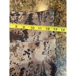 Vimmia Anthropologie x  Small Tan Pink Snake Print Leggings Photo 3