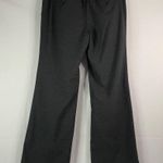 Ann Taylor LOFT Marisa Dress Pants Career Wide Leg Adjustable Waist Black Size 6 Photo 1