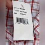 Stateside  BUTTON DOWN PLAID DRESS  size medium Photo 5