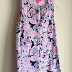 Lilly Pulitzer Essie Tank - Seashell Flourish Design - Size S Photo 4