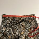 ZARA  Snakeskin Print Skort/Skirt Photo 8