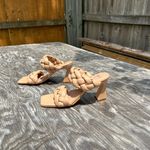 Marc Fisher Womens Hammy Faux Leather Square Toe Block Heel Shoe size 6.5 Photo 3