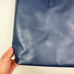 Everlane Day Market Navy Leather Tote Photo 4
