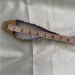 Handmade  Plaid Cats Wristlet Keychain with Navy Blue Tassel Photo 6