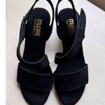 Munro heel sandals Lucia Black Nubuck size 7 Photo 9