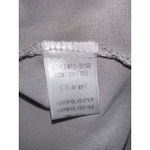 Tea & Cup Los Angeles Women's Sleeveless Blouse Top Gray Beaded Shoulders L Photo 5