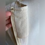 Linen Type Pleated Maxi Prairie Sleeveless Dress Embroidered Flowers Size undefined Photo 3