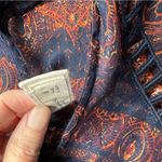 Abercrombie & Fitch  Floral Babydoll Sheer Flowy Bohemian Hippie Top Photo 7