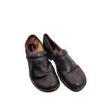 Softspots Black Leather Comfort Clogs – Pillowtop Footbed – Size 8.5M Photo 1