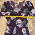 A New Day Purple Floral High Low Dress Photo 4
