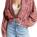 Free People Rosalina Floral Jacket Photo 12
