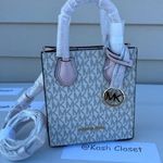 Michael Kors Mercer Crossbody Bag Extra Small MK Signature Photo 1