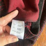 Ellen Tracy red and black elastic waist skirt XL Photo 2