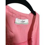 Devotion TWINS Faros Mini Dress – Solid Pink Cotton Mini, Women’s Size XS Photo 3