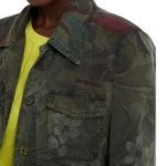 Desigual  Green Camo Floral Print Jacket Size 42 EU / 8 US New Photo 1