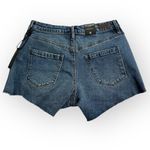 BLANK NYC  The Barrow Jean Shorts Women's 28 Blue Vintage High Rise Raw Hem NWT Photo 1