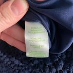 Lilly Pulitzer Scalloped Shell Lace romper. Navy blue. Size medium Photo 3