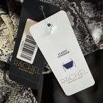 RACHEL Rachel Roy Grey Snakeskin Print Halter One Piece Swimsuit Size Small NWT Gray Photo 6