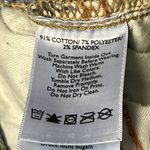 Eddie Bauer Dark Wash Curvy Bootcut 5-Pocket Tan Contrast Stitching Jeans-Size 8 Photo 12