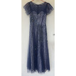 Basix Black Label Beaded Embellished Mesh Lace Gown 4 Whimisgoth Witch Wednesday Photo 3