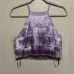Forever 21 NWT  Fringe Summer Halter Crop Top Photo 0