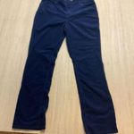 Lands' End Pants Womens 16 Navy Indigo corduroy straight leg outdoor casual Photo 0