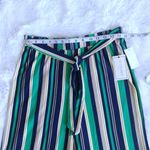 No Comment  Juniors Striped Wide Leg Pants Size Large Photo 3