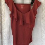 Nine West Ruffle Sleeve Tank Top Photo 0